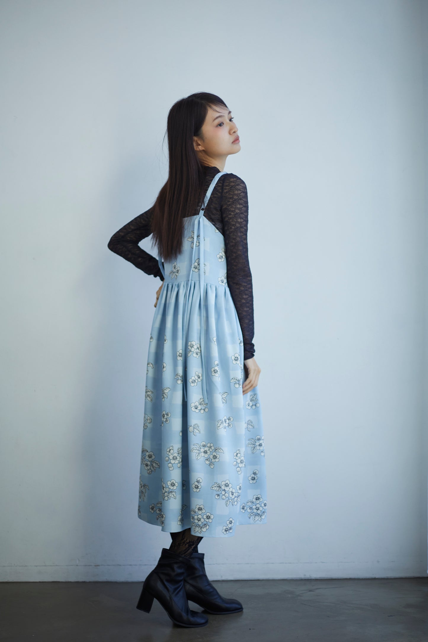 ”いちご園”キャミワンピース "The Strawberry Garden" Strap Dress