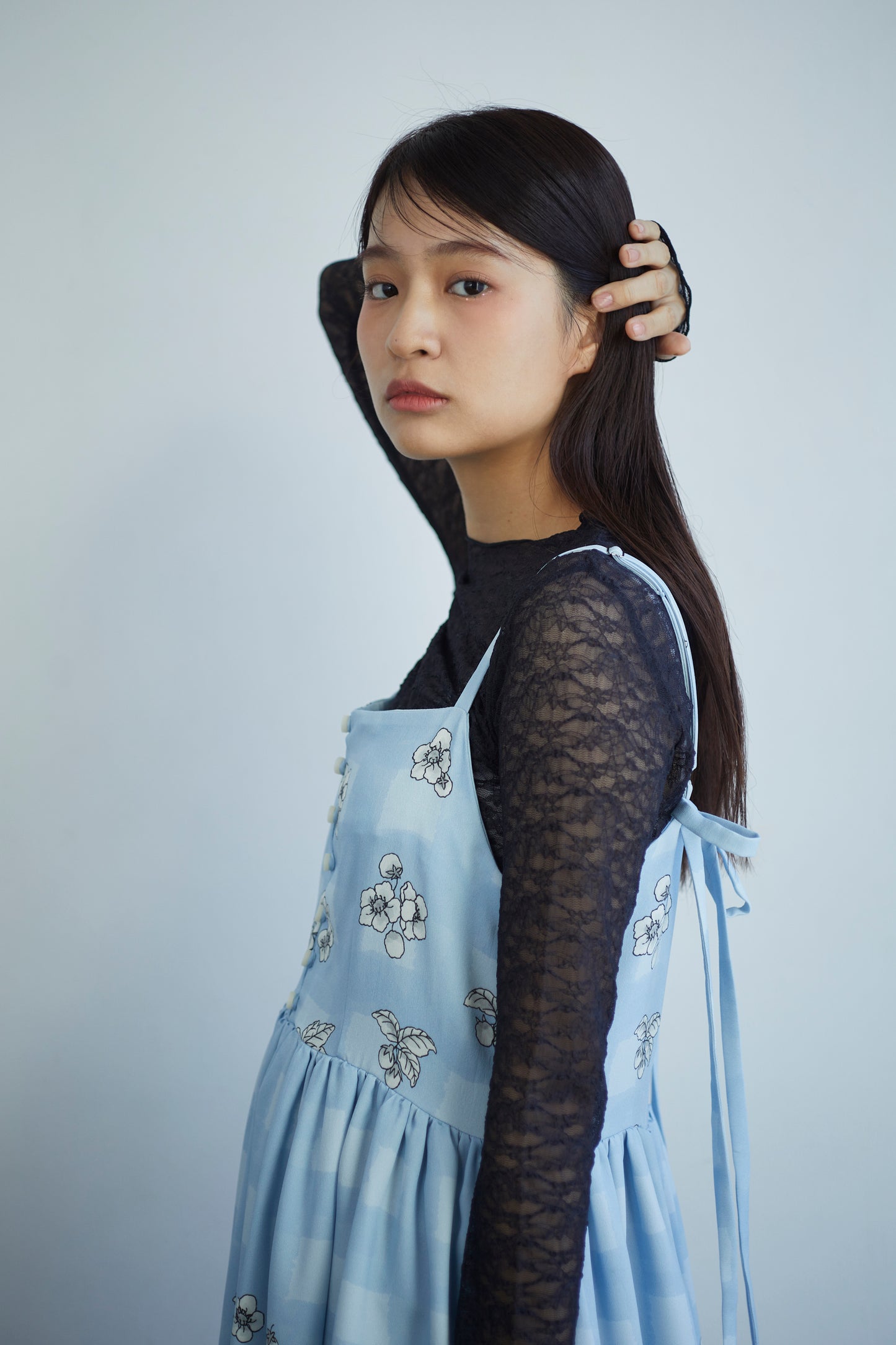 ”いちご園”キャミワンピース "The Strawberry Garden" Strap Dress