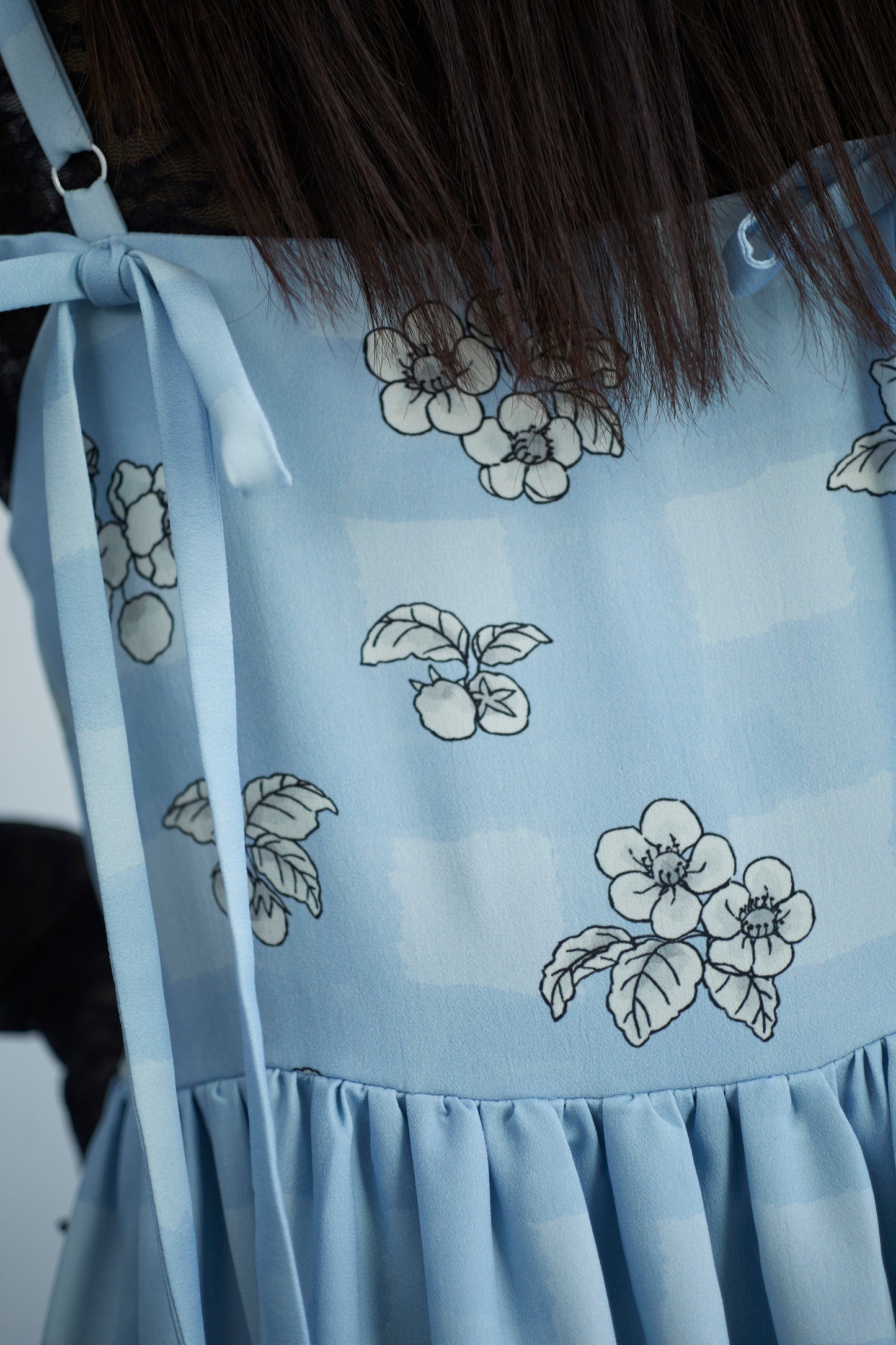 ”いちご園”キャミワンピース "The Strawberry Garden" Strap Dress