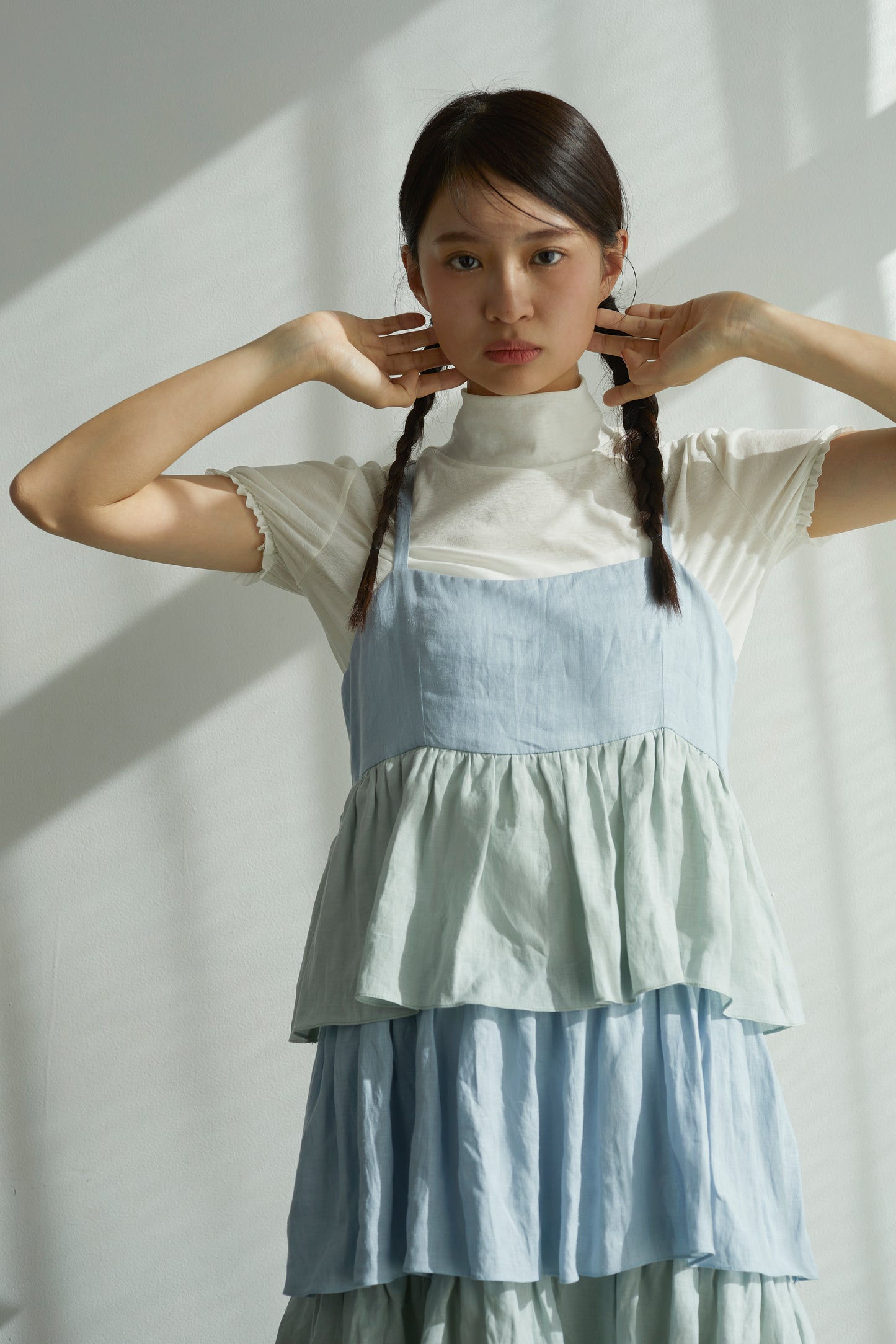 綿飴のティアードワンピース Cotton Candy Tiered Dress