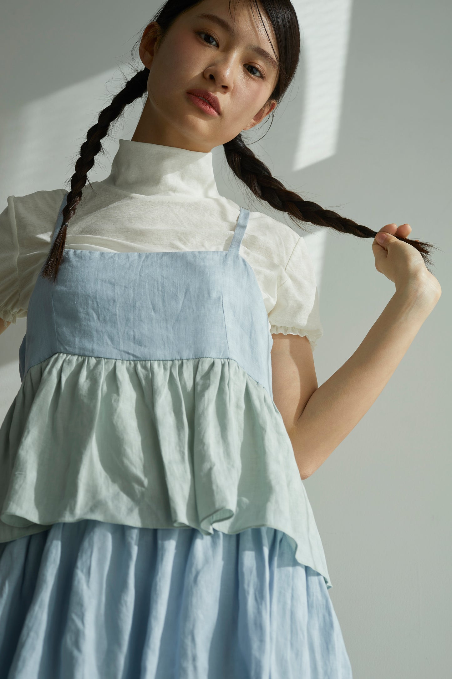 綿飴のティアードワンピース Cotton Candy Tiered Dress