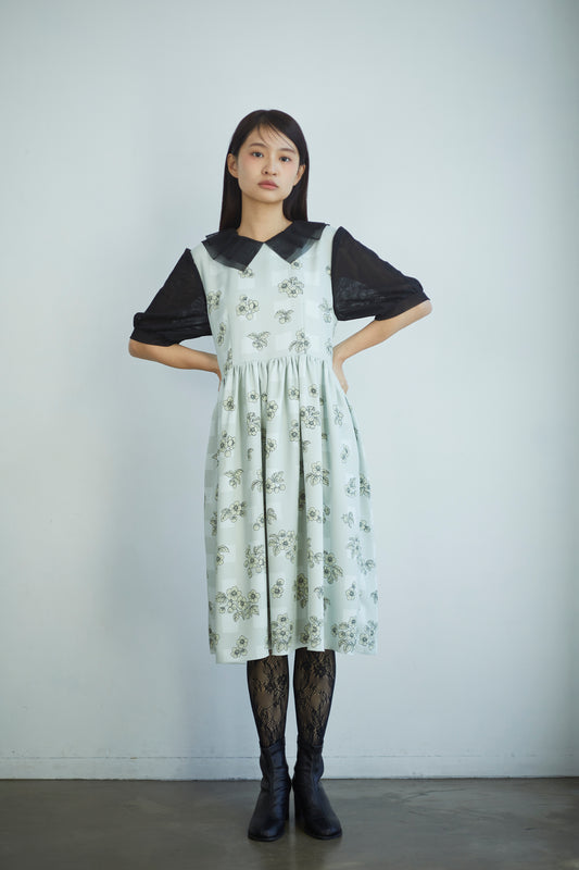 ”いちご園”ワンピース　"The Strawberry Garden" Dress