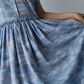 空柄ワンピース　”The Sky Dress"