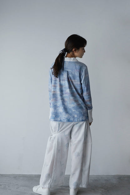 ”空と雲”シャツ　"The Sky" Shirt