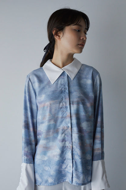 ”空と雲”シャツ　"The Sky" Shirt