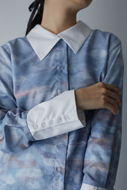 ”空と雲”シャツ　"The Sky" Shirt