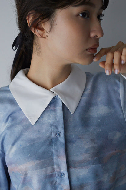 ”空と雲”シャツ　"The Sky" Shirt