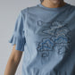 雲のフリルTシャツ　"Clouds" Frill Hem T-shirt