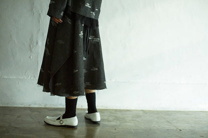 ”雲と月”スカート　"The Clouds" Skirt