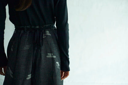 ”雲と月”スカート　"The Clouds" Skirt