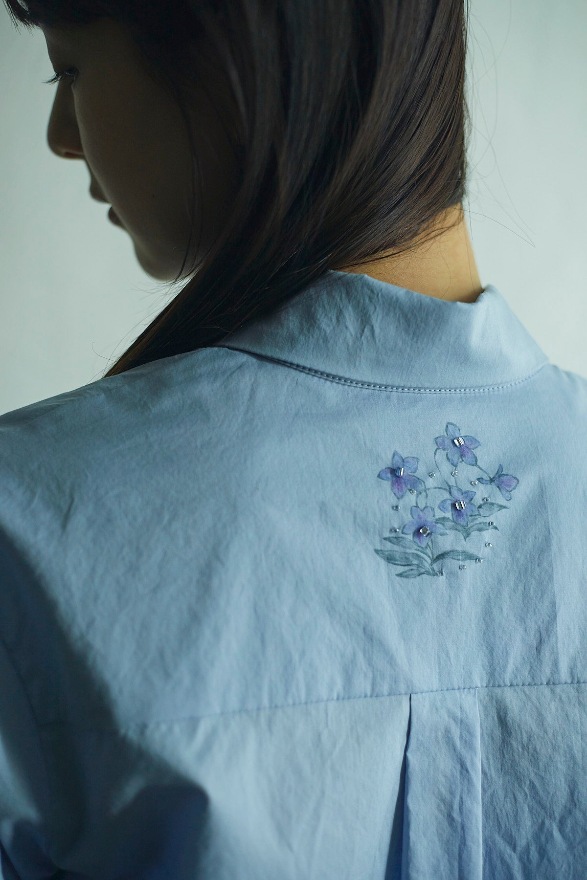菫のシャツ　”Violet Shirt"